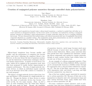 Screenshot for Creation of Conjugated Polymer Nanowires