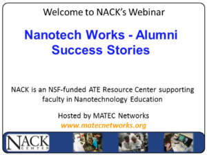 Screenshot for Webinar: Alumni Success Stories