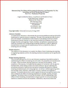 Screenshot for Demonstrating the Effects of Processing on Structure and Properties and Via the Annealing and Strain of Hardening of Copper: Part Two – Mechanical Properties