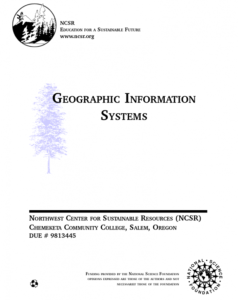 Screenshot for NCSR: Geographic Information Systems