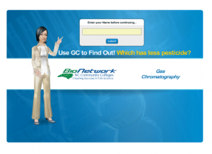 Screenshot for Gas Chromatography