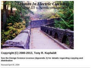 Screenshot for Lessons in Electric Circuits Volume III Semiconductors