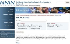 Screenshot for Lab on a Slab