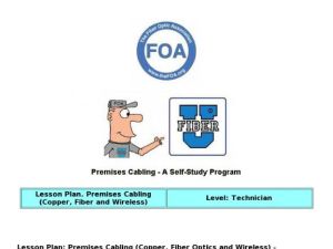 Screenshot for Premises Cabling Course