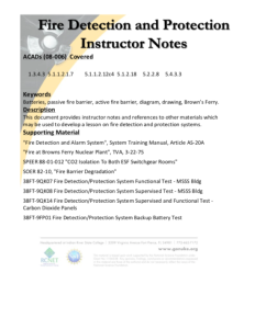 Screenshot for RCNET ACAD 08-006 Crosswalk: 5.1.1 Maintenance Personnel - Power Plant Fundamentals