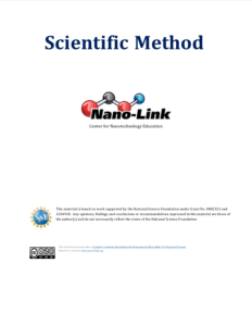 Screenshot for Scientific Method