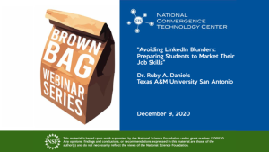 Screenshot for Brown Bag- Avoiding LinkedIn Blunders