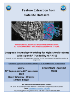 Screenshot for High School Geospatial Workshop