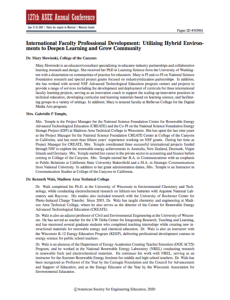 Screenshot for International Faculty Professional Development: Utilizing Hybrid Environments to Deepen Learning and Grow Community