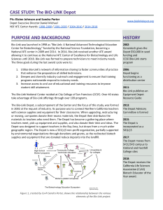 Screenshot for ATE Epilogue Case Study: Bio-Link