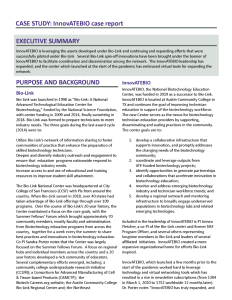 Screenshot for ATE Epilogue Case Study: InnovATEBIO