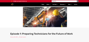 Screenshot for Episode 1: Preparing Technicians for the Future of Work