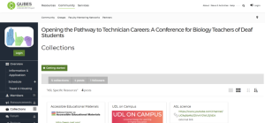 Screenshot for Opening the Pathway to Technician Careers: ASL Specific Resources