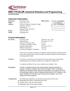 Screenshot for Industrial Robotics and Programming