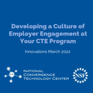 Screenshot for Developing a Culture of Employer Engagement