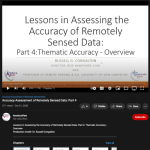 Screenshot for Accuracy Assessment of Remotely Sensed Data (Part 4 of 7)