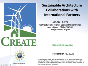 Screenshot for Sustainable Architecture Collaborations with International Partners