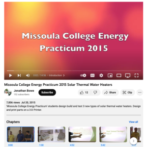 Screenshot for Solar Thermal Water Heaters