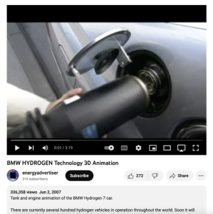 Screenshot for BMW Hydrogen Technology 3D Animation