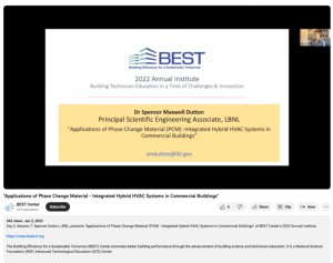 Screenshot for Applications of Phase Change Material - Integrated Hybrid HVAC Systems in Commercial Buildings