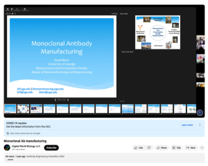 Screenshot for Monoclonal Antibody Manufacturing