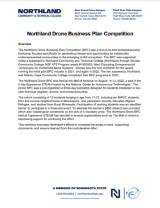 Screenshot for Drone Business Plan Competition
