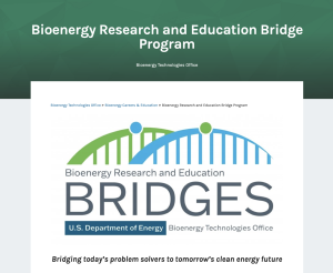 Screenshot for Bioenergy Research and Education BRIDGES Program