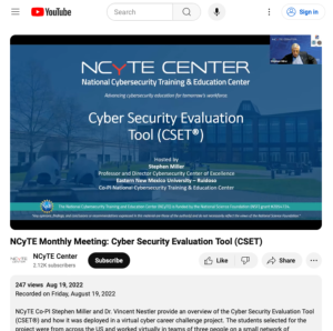 Screenshot for Cyber Security Evaluation Tool (CSET)