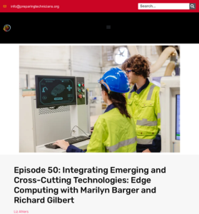 Screenshot for Episode 50: Integrating Emerging and Cross-Cutting Technologies: Edge Computing