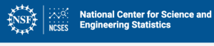 The logos for NSF & National Center for Science and Engineering Statistics 