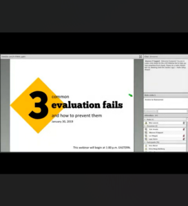 Screenshot for Three Common Evaluation Fails and How to Prevent Them