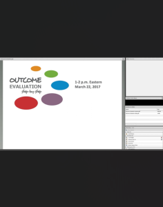 Screenshot for Outcome Evaluation: Step-by-Step