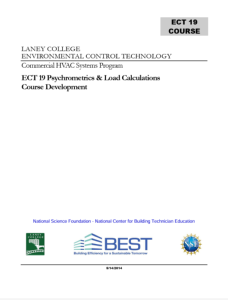 Screenshot for ECT 19: Psychrometrics & Load Calculations