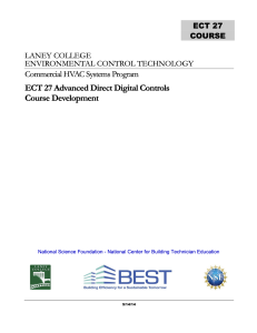 Screenshot for ECT 27: Advanced Direct Digital Controls