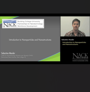 Screenshot for An Introduction to Nanoparticles and Nanostructures
