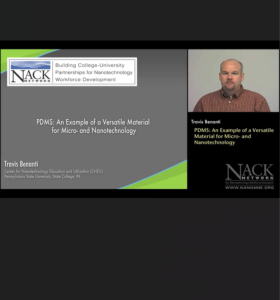 Screenshot for PDMS: An Example of a Versatile Material for Micro- and Nanotechnology