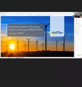 Screenshot for Dynamic Control of Building Load for Emissions Reductions