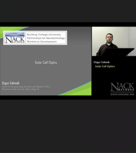 Screenshot for Solar Cell Optics