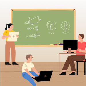 Image of adult learners in a classroom