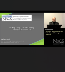 Screenshot for Touching, Seeing, Chemically Detecting, and Hearing at our Size Scale