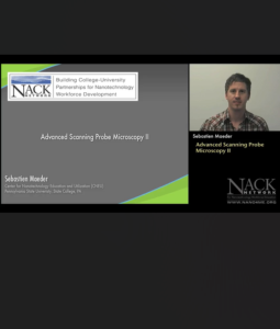 Screenshot for Advanced Scanning Probe Microscopy (Part 2 of 2)