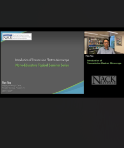 Screenshot for Introduction of Transmission Electron Microscope