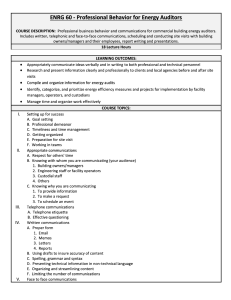 Screenshot for ENRG 60: Professional Behavior for Energy Auditors