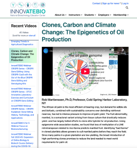 Screenshot for Clones, Carbon, and Climate Change: The Epigenetics of Oil Production