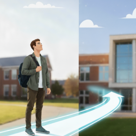 image of a transfer student