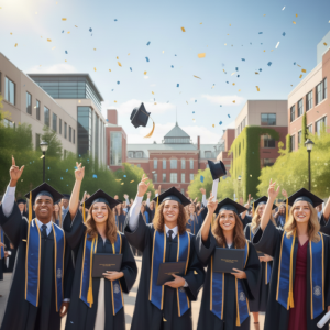 Image of graduating students